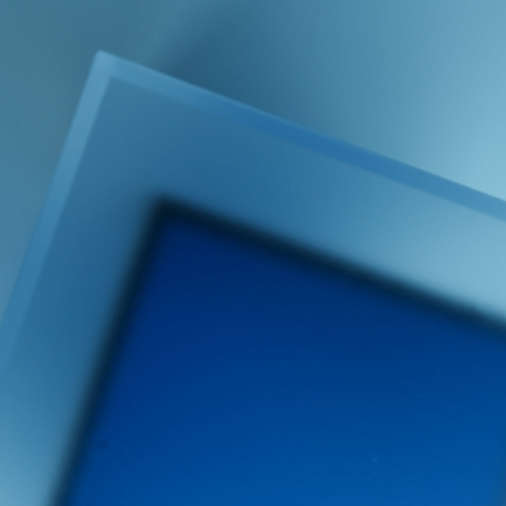 Translucent Blue Cube