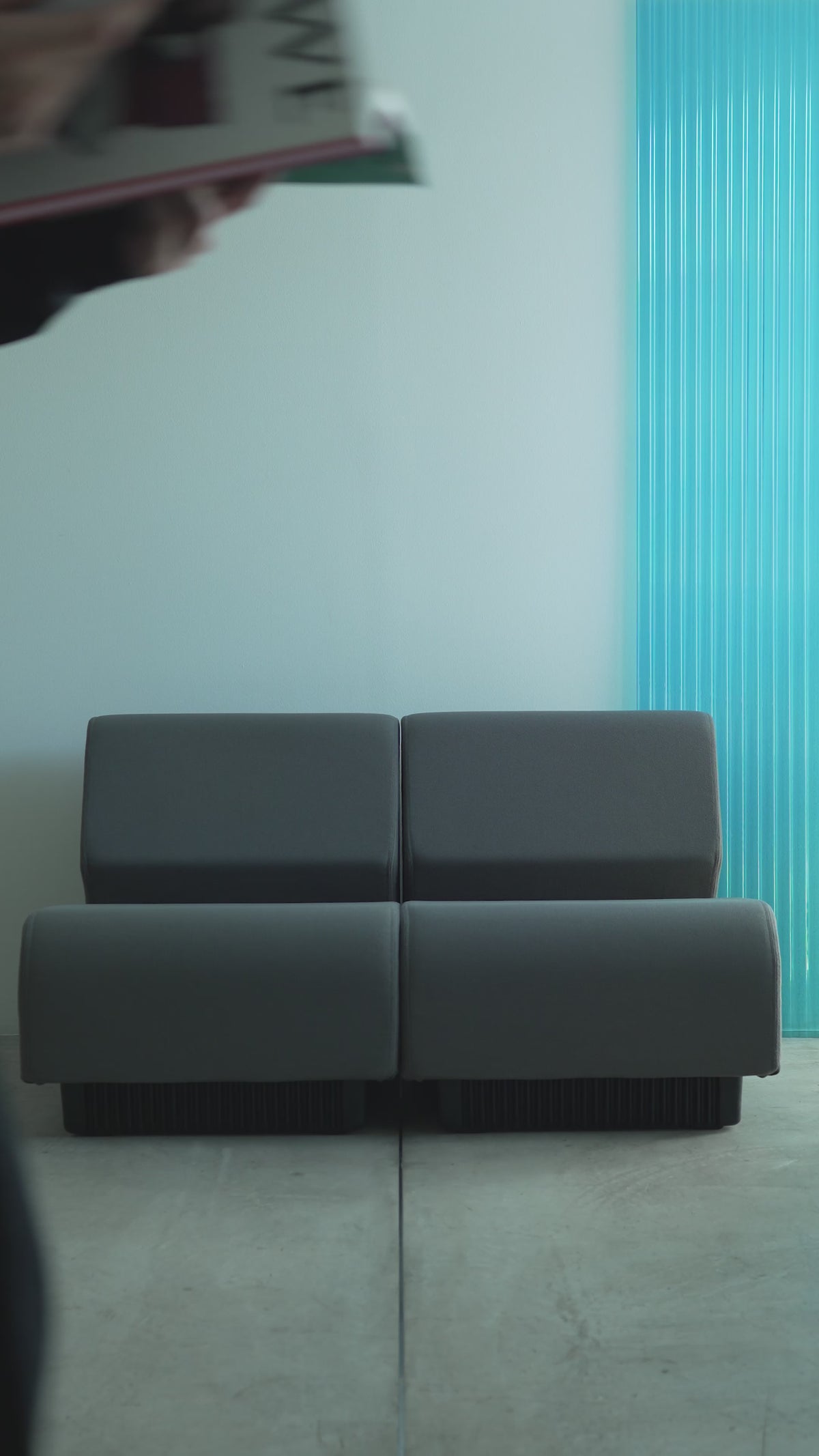 Herman Miller Modular Seating </br> Designed by Don Chadwick </br> 2-Piece Set
